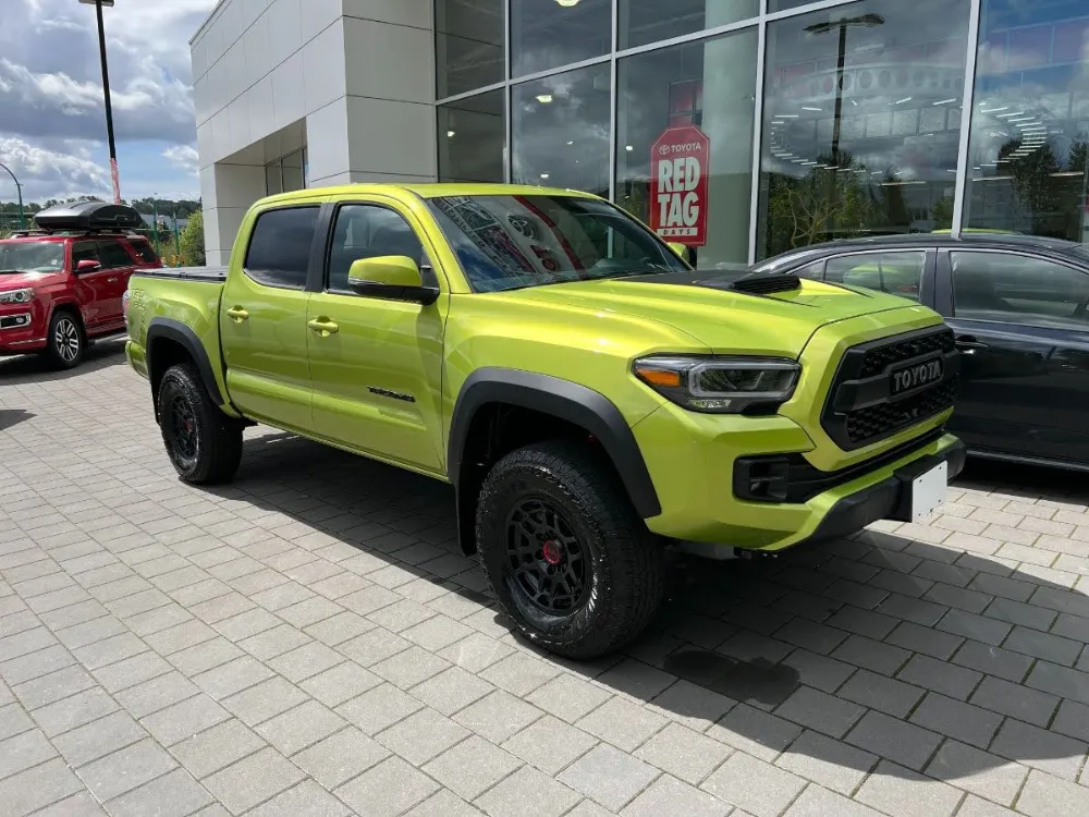 2022 Toyota Tacoma TRD Pro in Electric Lime 2